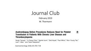 Journal Club