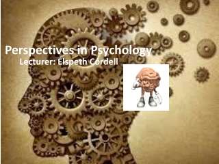 Perspectives in Psychology