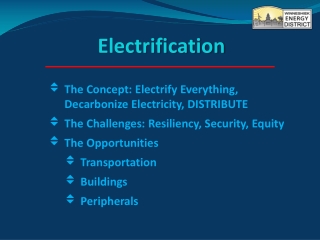 Electrification