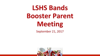 LSHS Bands Booster Parent Meeting