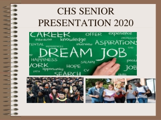 CHS SENIOR PRESENTATION 2020