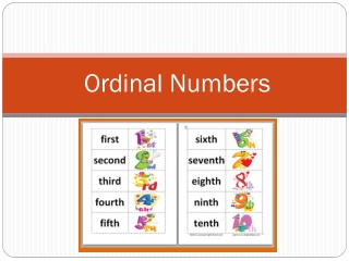 Ordinal Numbers