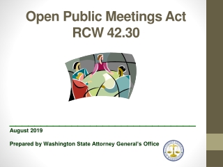 Open Public Meetings Act RCW 42.30