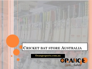 Cricket bat store Australia