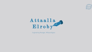 Attaalla Elroby - Electrical Engineer By Profession