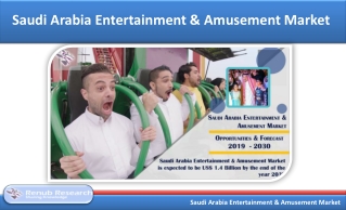 Saudi Arabia Entertainment & Amusement Market is US$ 1.4 Billion by 2030