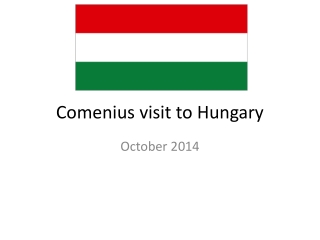 Comenius visit to Hungary