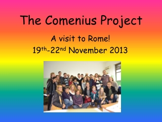 The Comenius Project