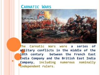 Carnatic Wars