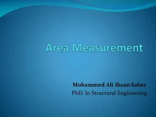 Area Measurement