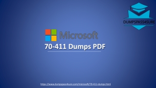 Latest 2019 Microsoft 70-411 Dumps Question & Answers | Microsoft 70-411