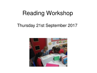 Reading Workshop