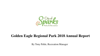 Golden Eagle Regional Park 2018 Annual Report