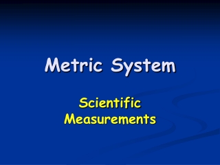 Metric System