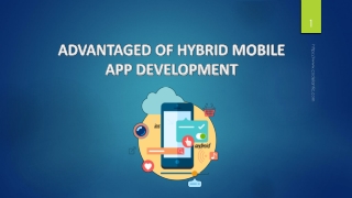 ADVANTAGED OF HYBRID MOBILE APP DEVELOPMENT