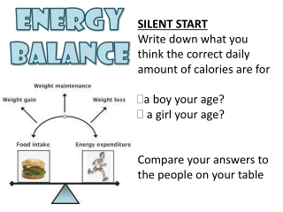 Energy Balance