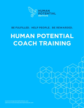 Human Potential Coach Training Curriculum Guide (PDF)