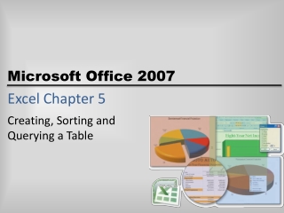 Excel Chapter 5