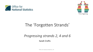 The ‘Forgotten Strands’ Progressing strands 2, 4 and 6