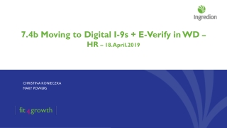 7.4b Moving to Digital I-9s + E-Verify in WD – HR – 18.April.2019