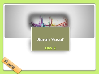 Tafseer of Surah