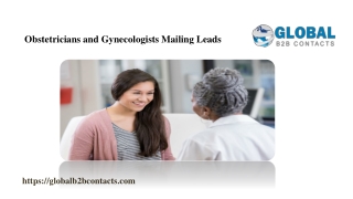 Obstetricians and Gynecologists Mailing Leads