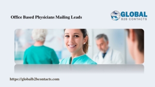 Office Based Physicians Mailing Leads