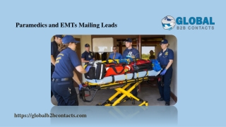 Paramedics and EMTs Mailing Leads