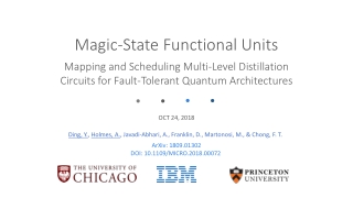 Magic-State Functional Units