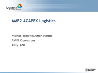 AMF2 ACAPEX Logistics