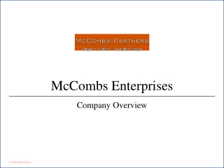 McCombs Enterprises