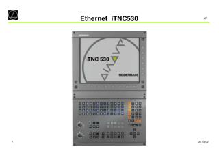 Ethernet iTNC530