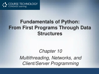 Fundamentals of Python: From First Programs Through Data Structures