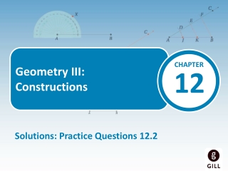 Construct the triangle ABC where: