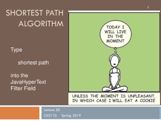 Shortest Path Algorithm