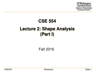 CSE 554 Lecture 2: Shape Analysis (Part I)