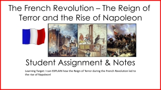 The French Revolution – The Reign of Terror and the Rise of Napoleon