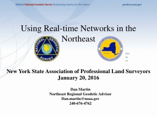 Using Real-time Networks in the Northeast