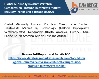 minimally invasive vertebral compression fracture treatments market