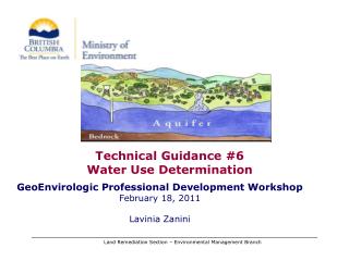 Technical Guidance #6 Water Use Determination