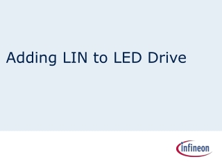 Adding LIN to LED Drive