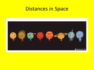 Distances in Space