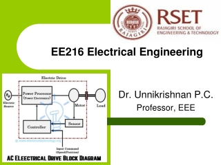 Dr. Unnikrishnan P.C. Professor, EEE