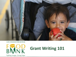 Grant Writing 101