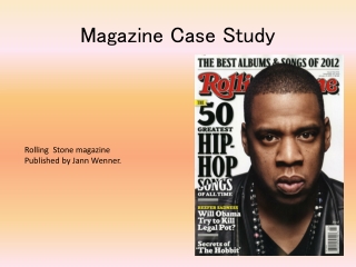 Magazine Case Study