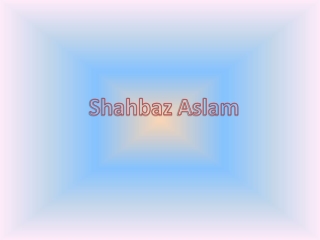 Shahbaz Aslam