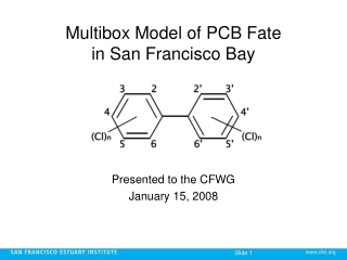 Multibox Model of PCB Fate in San Francisco Bay