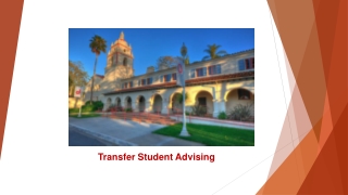 Transfer Student Advising