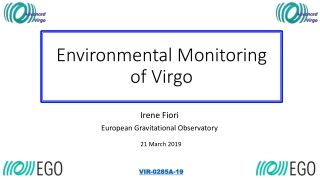 Environmental Monitoring of Virgo