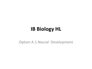 IB Biology HL